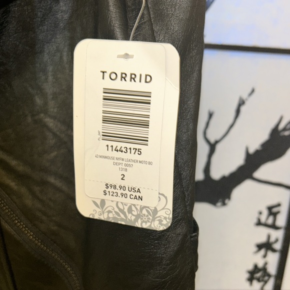 NWT Torrid Disney pleather moto jacket - Picture 5 of 16